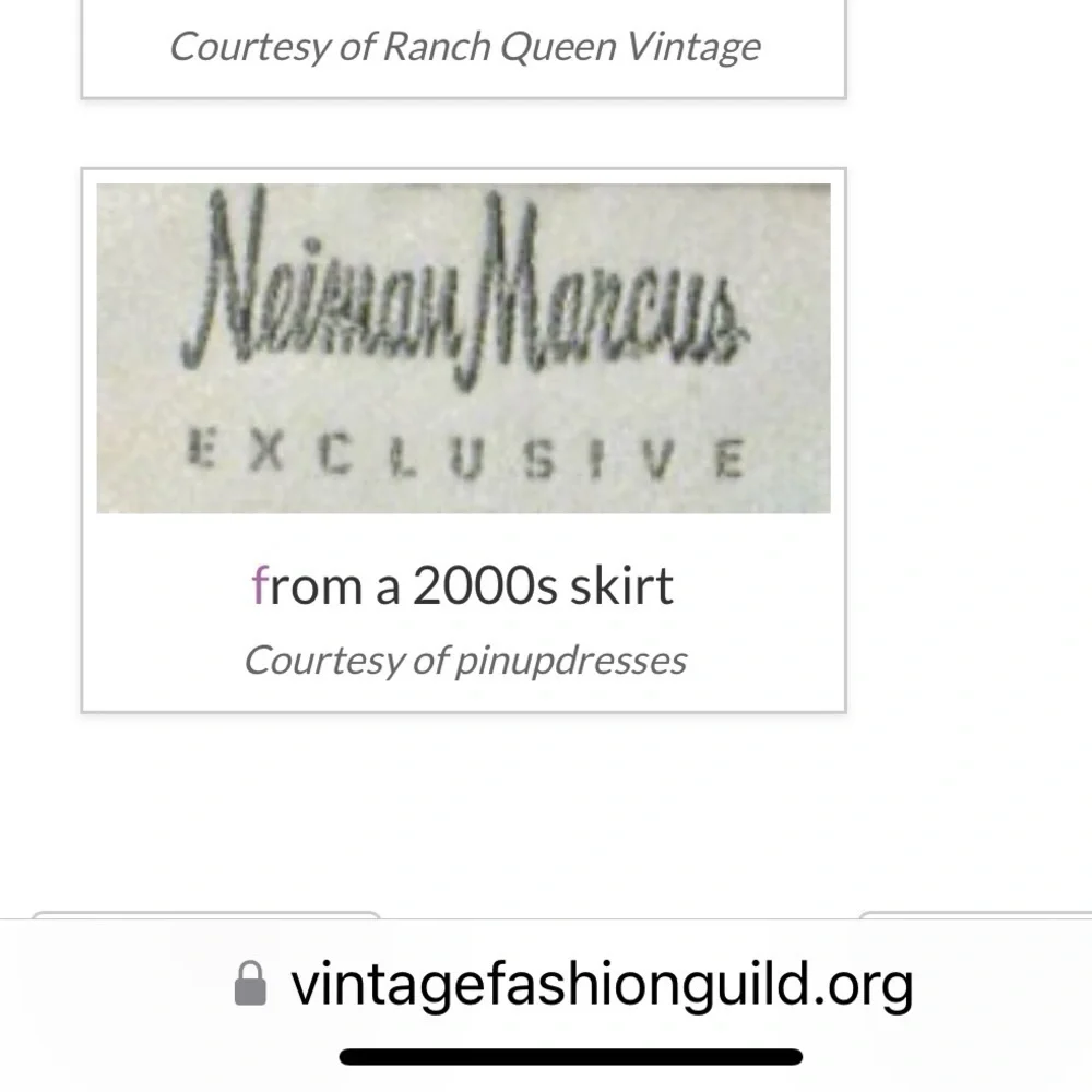 Neiman Marcus vintage y2k